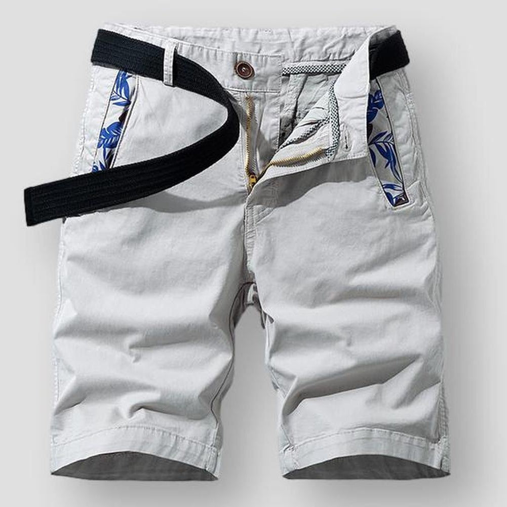 Saint Martin Louviere Cotton Shorts