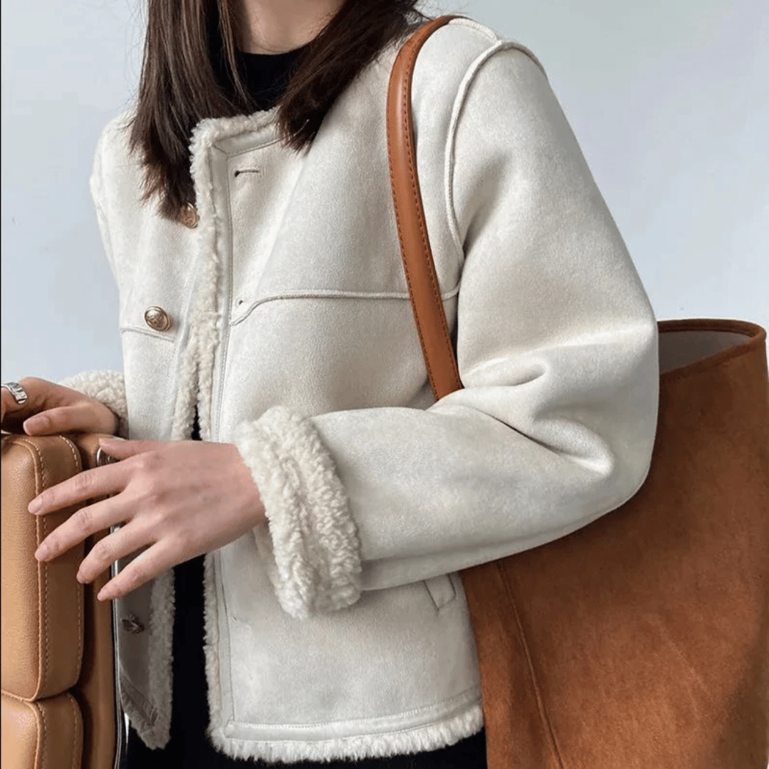 Charlotte Reed Shearling Jacket