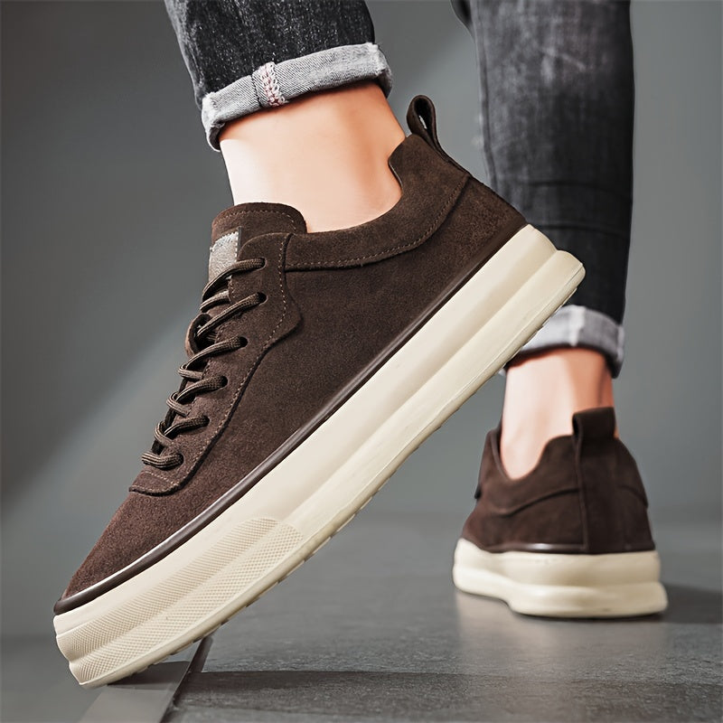 Massimo Suede Leather Sneakers