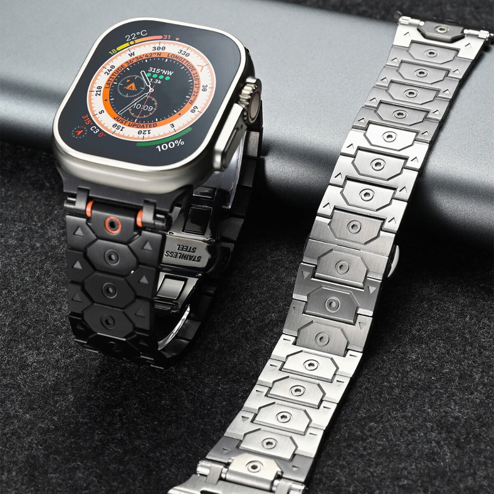 CLAIRS TITANIUM APPLE WATCH BAND