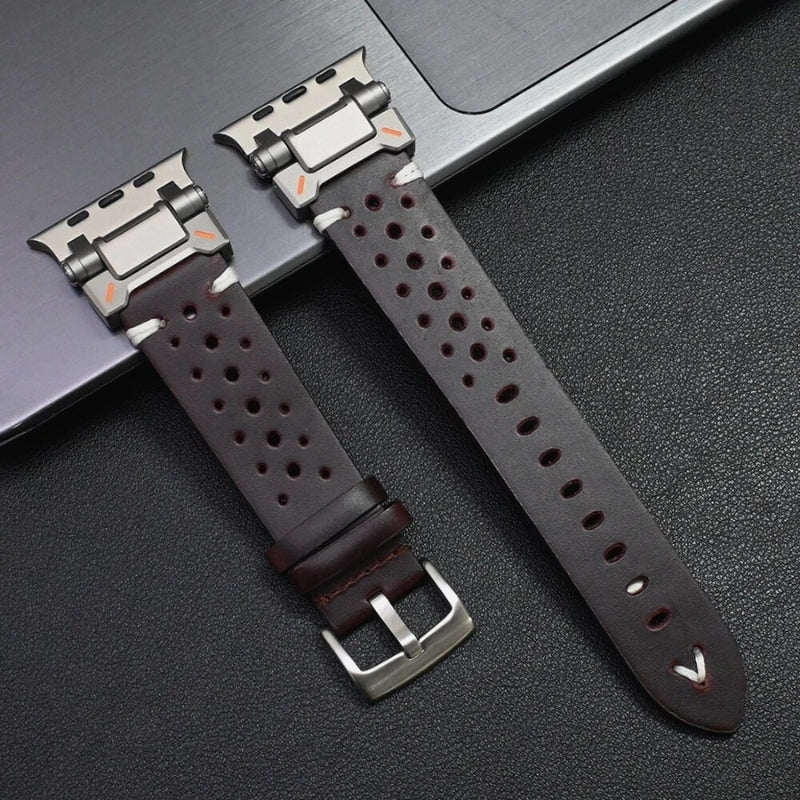 Heritage Touch Leather Apple Watch Band