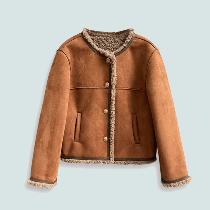 Charlotte Reed Shearling Jacket