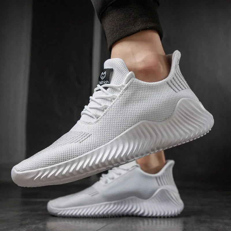 Logan Pierce Knit Flex Sneakers