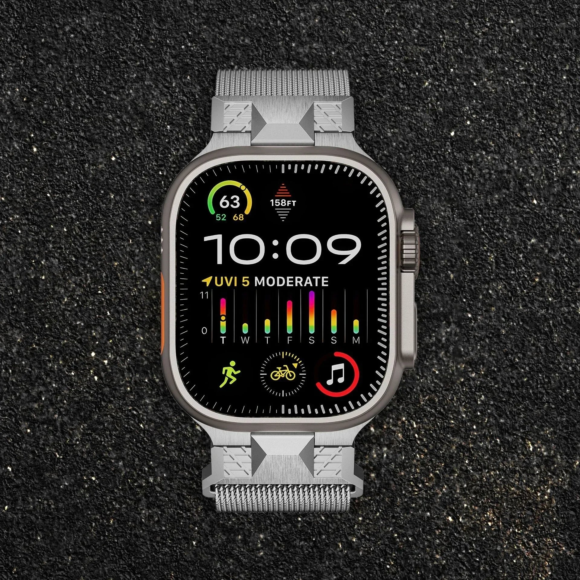 Heritage Milanese Apple Watch Band