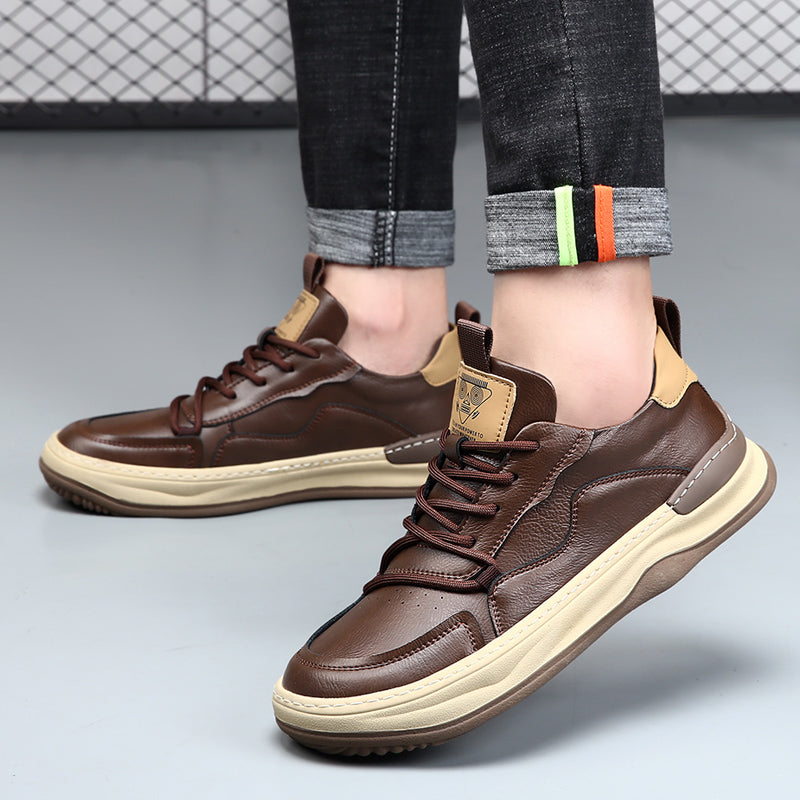 Brunetto Italian Leather Sneakers