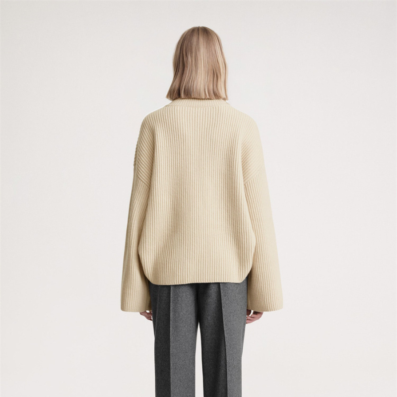 Camille Merino Turtleneck Sweater