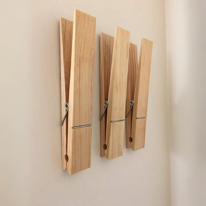 Large Wooden Clothespin