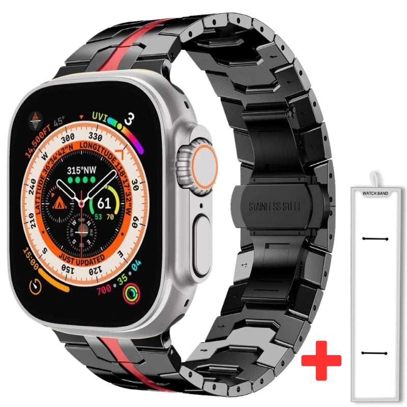 Highland Stainless Steel Apple Watch Band