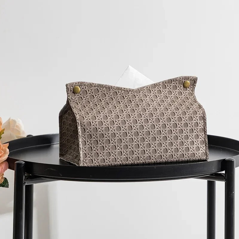 CraftedWeave Tissue Box Holder