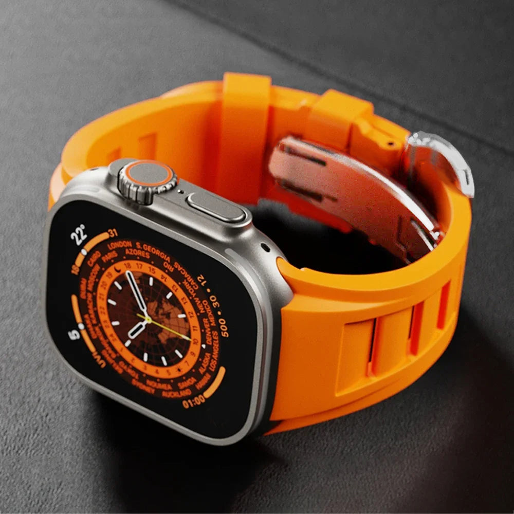 Massimo Liquid Silicone Apple Watch Band