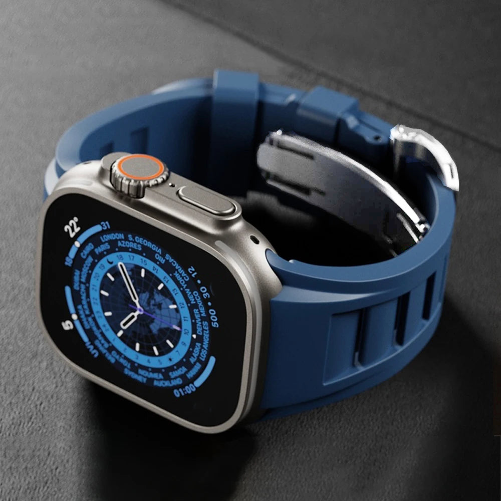 Massimo Liquid Silicone Apple Watch Band