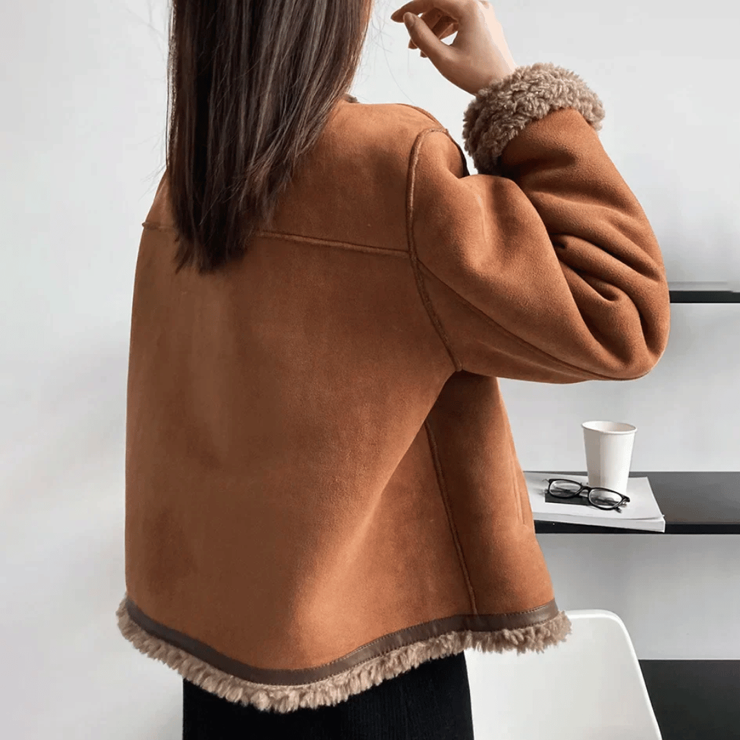 Charlotte Reed Shearling Jacket