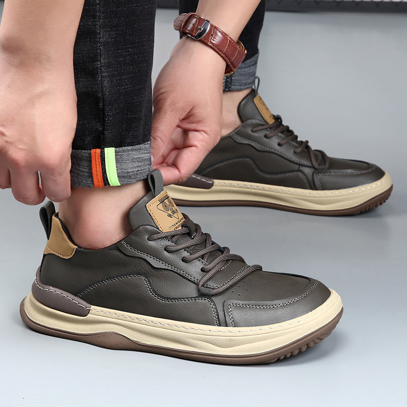 Brunetto Italian Leather Sneakers