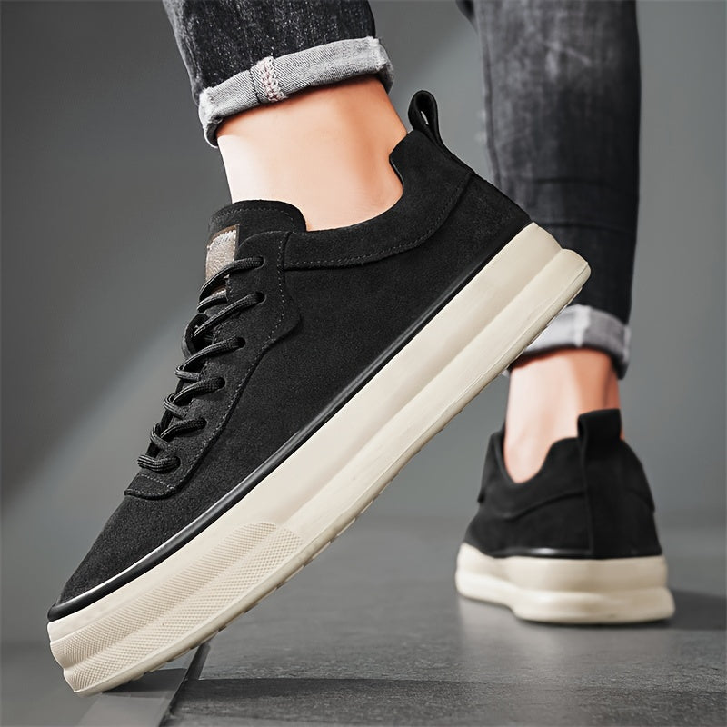 Massimo Suede Leather Sneakers