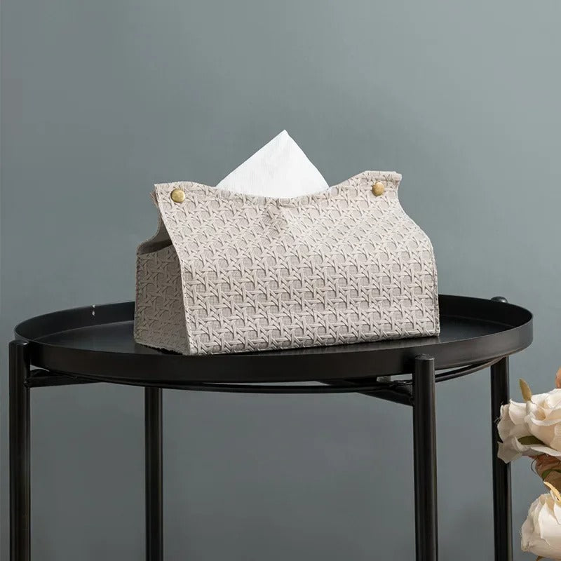 CraftedWeave Tissue Box Holder