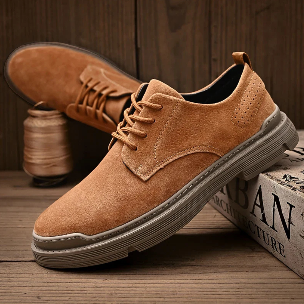 Renzo Suede Derby Shoes