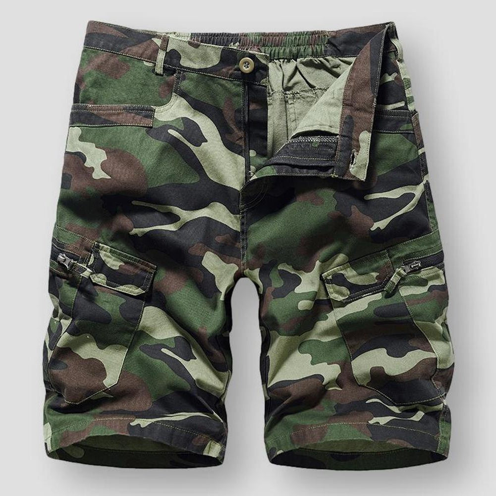 Saint Martin Camo Cargo Shorts