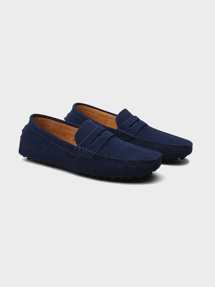 Tilos Suede Boat Loafers