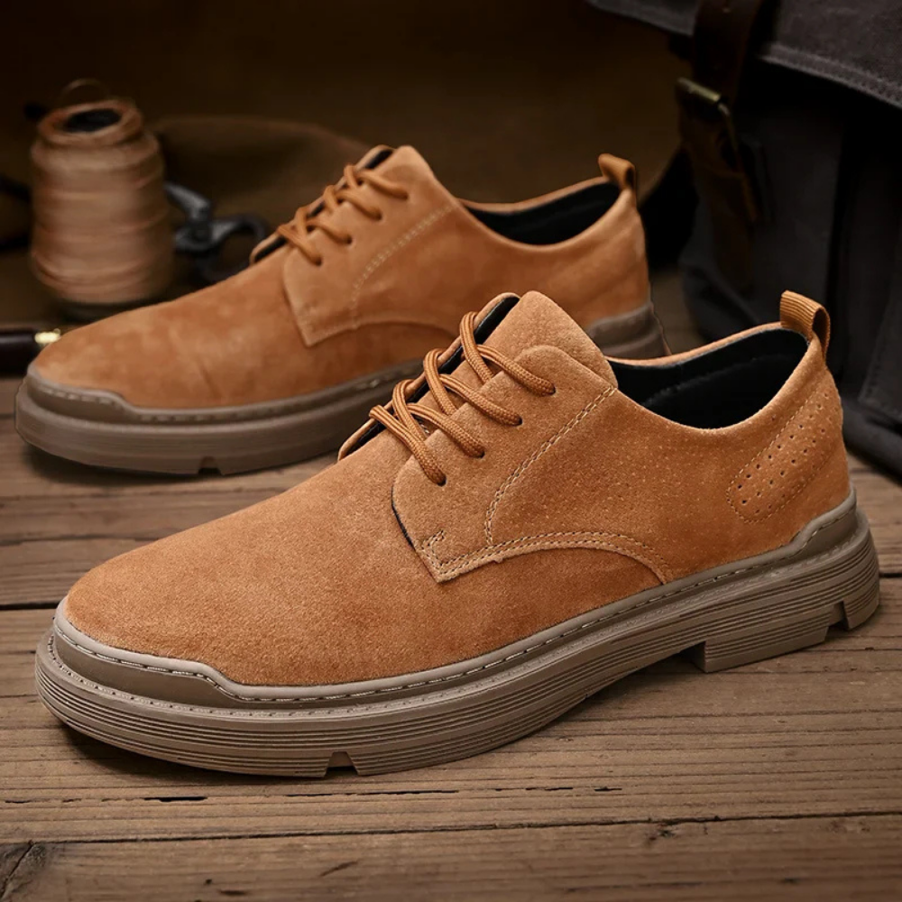 Renzo Suede Derby Shoes