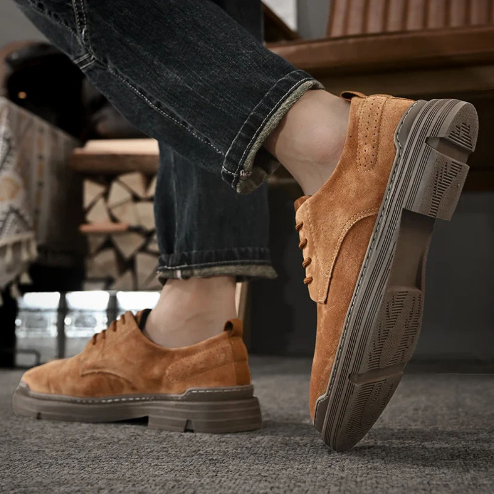 Renzo Suede Derby Shoes