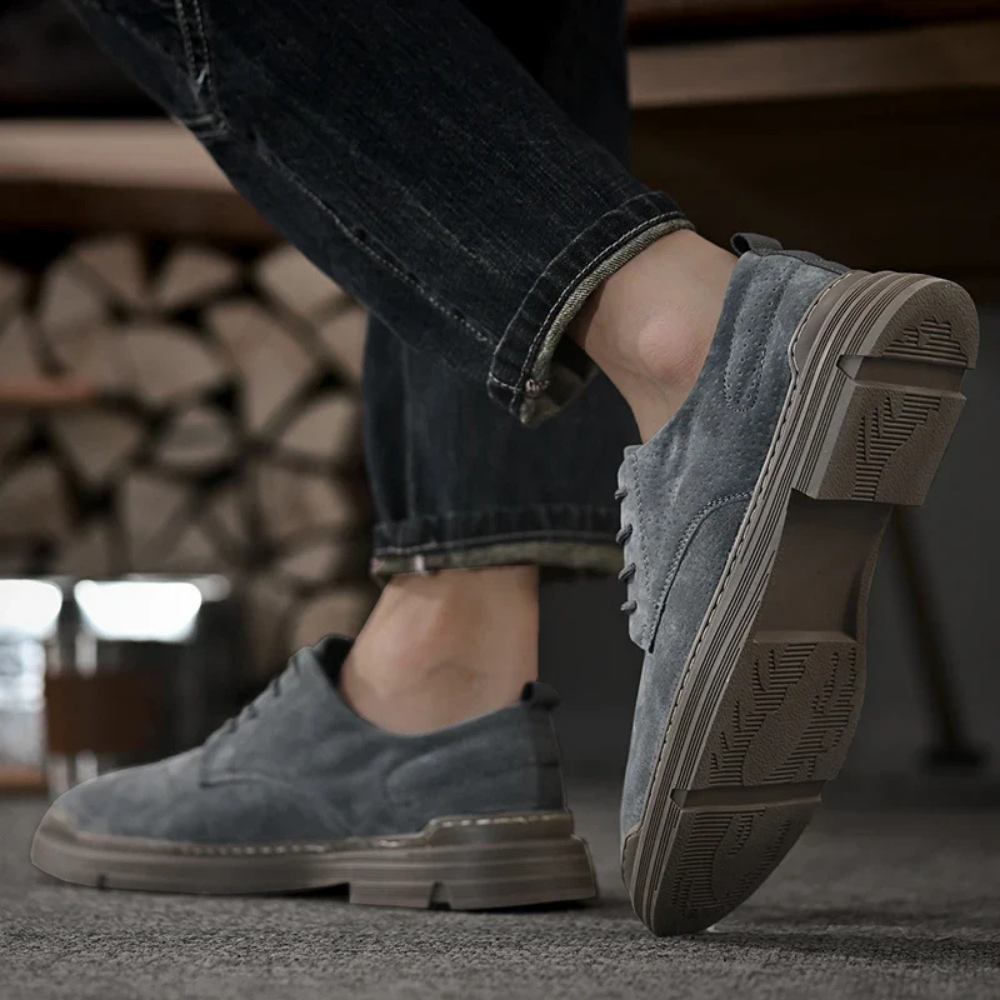 Renzo Suede Derby Shoes