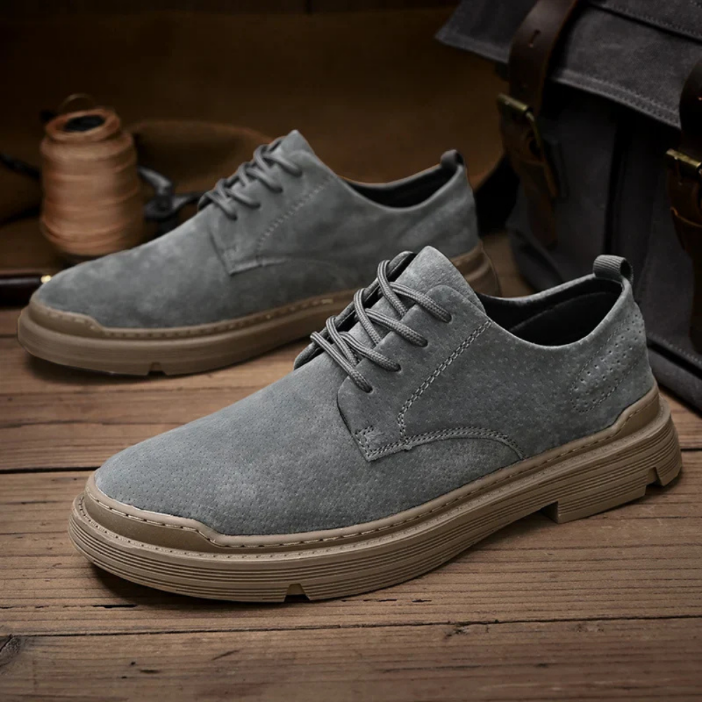 Renzo Suede Derby Shoes
