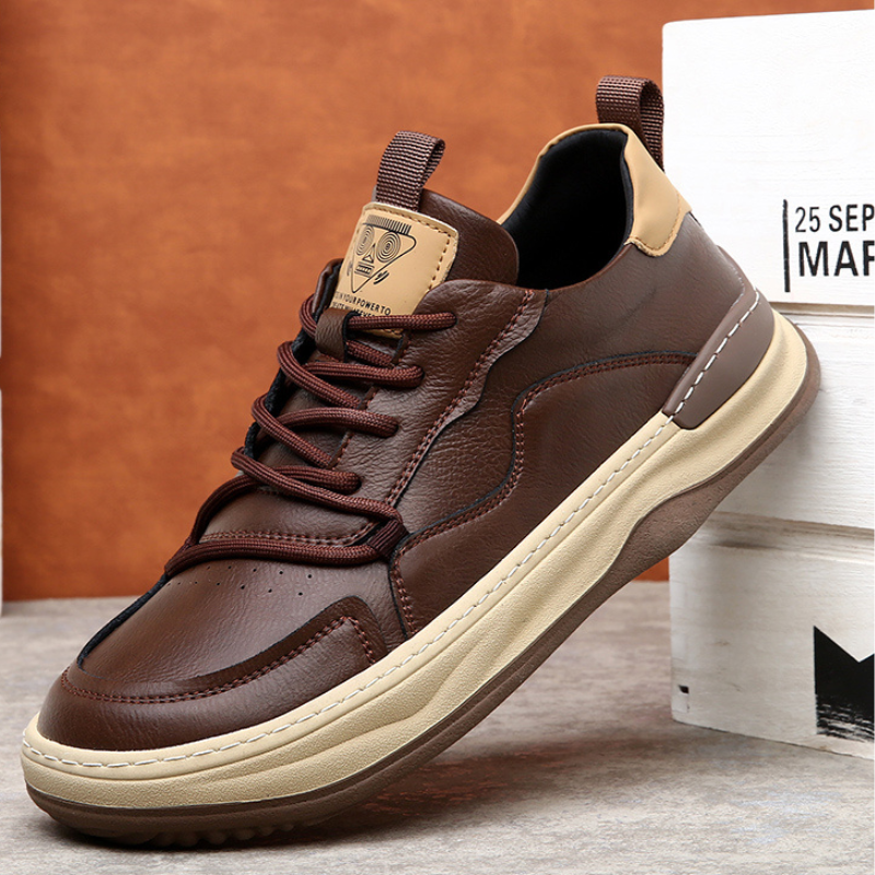 Brunetto Italian Leather Sneakers