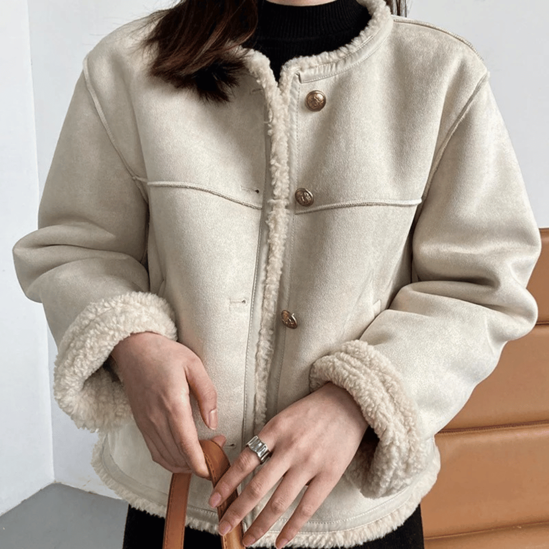 Charlotte Reed Shearling Jacket