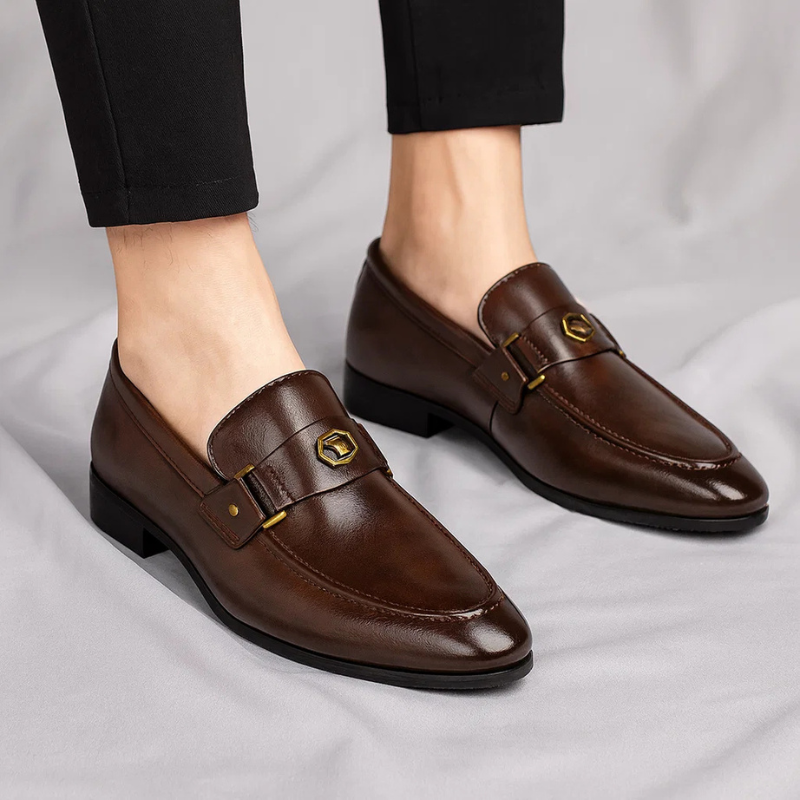 Lorenzo Italian Leather Loafers