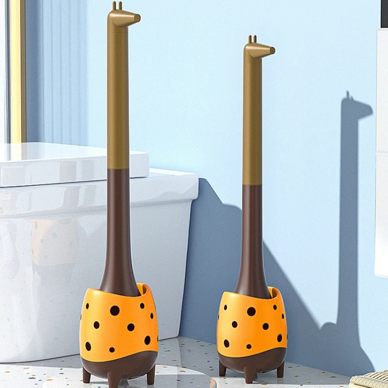 Giraffe Protector Toilet Brush Set