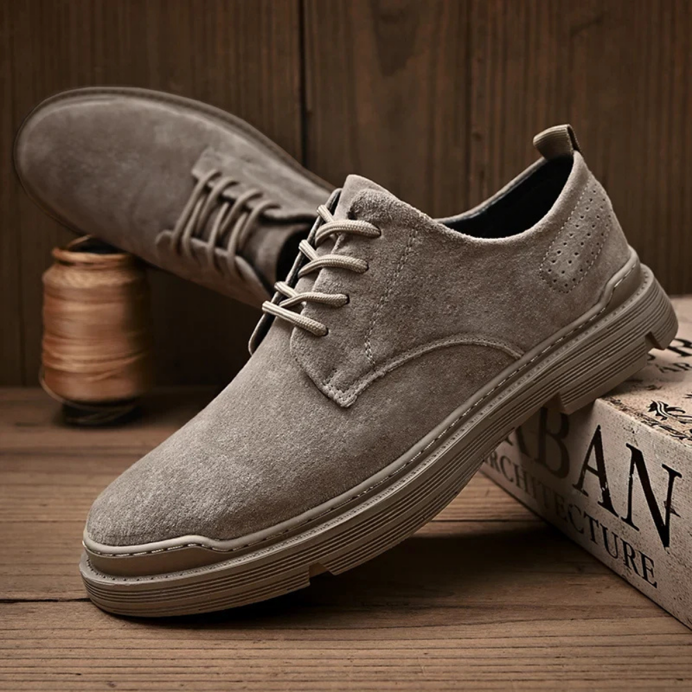 Renzo Suede Derby Shoes