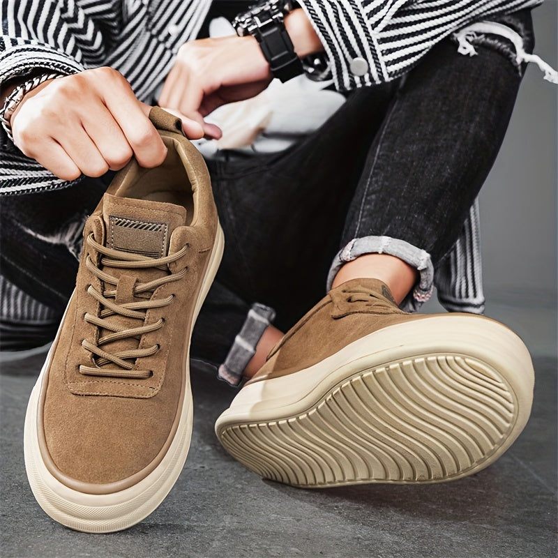 Massimo Suede Leather Sneakers