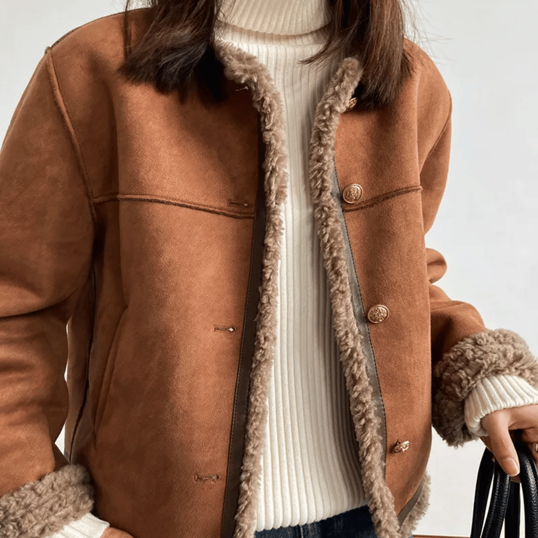Charlotte Reed Shearling Jacket