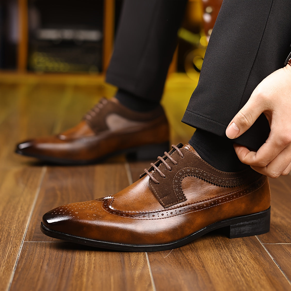 Tom Pierson Oxford Brogue Shoes