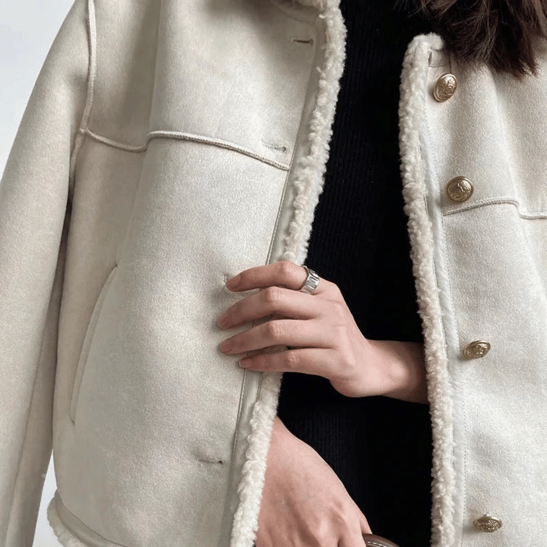 Charlotte Reed Shearling Jacket