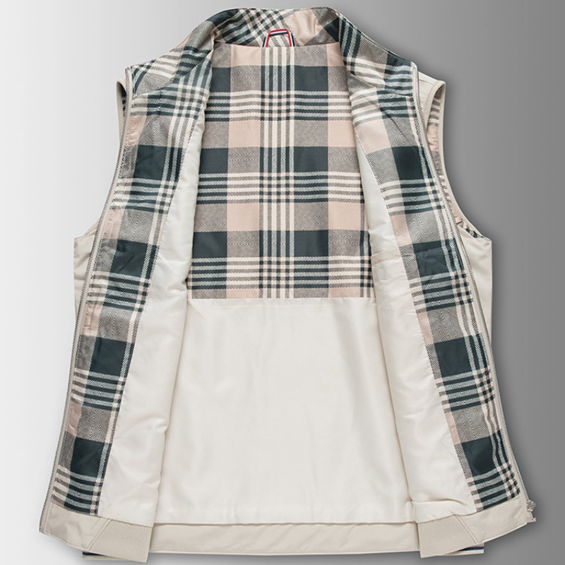 Dan Anthony Plaid Vest