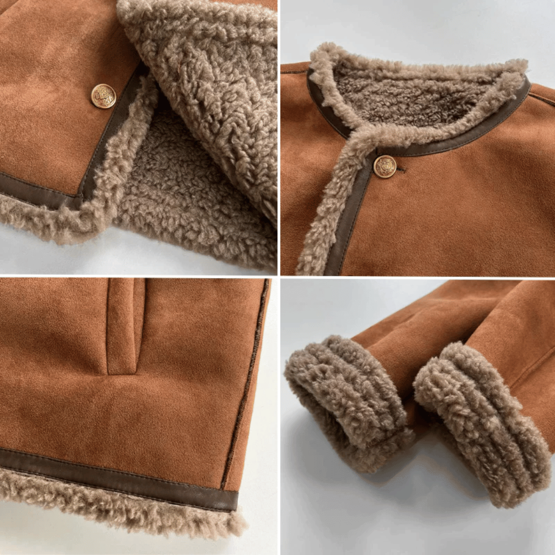 Charlotte Reed Shearling Jacket