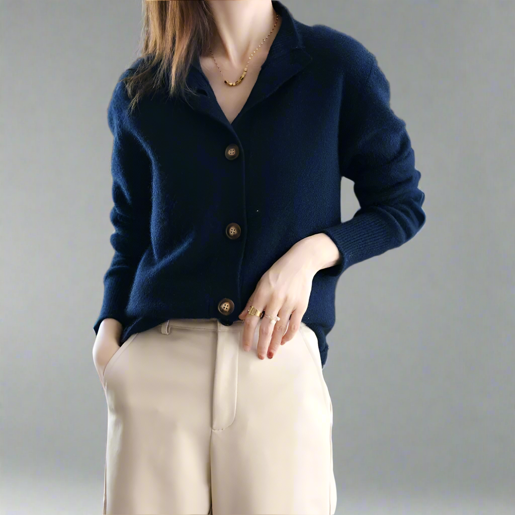 Madison Peers Wool Cardigan