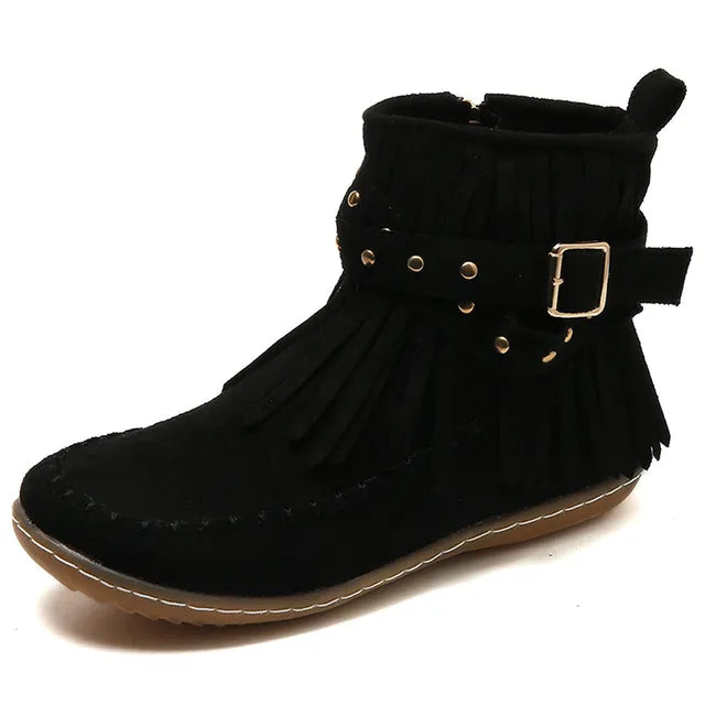 Clara Woods Suede Boots