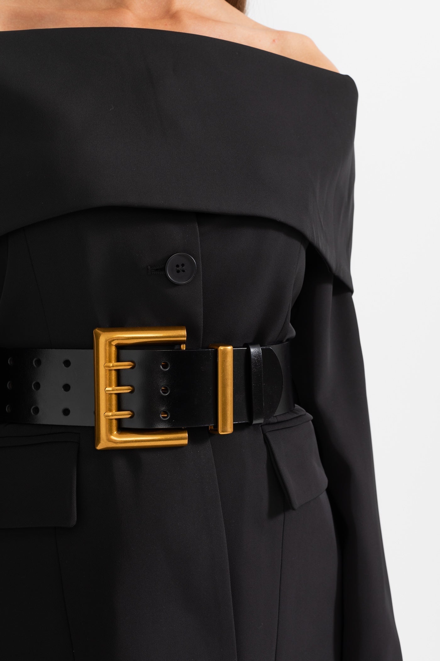 Noir Authority Blazer Black