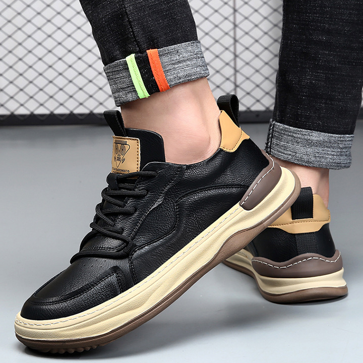 Brunetto Italian Leather Sneakers