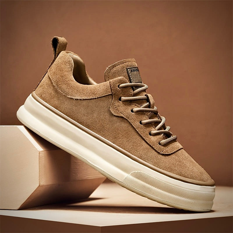 Massimo Suede Leather Sneakers