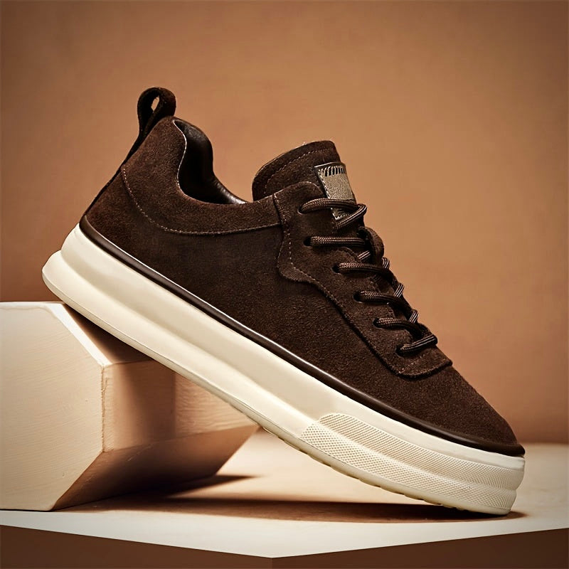 Massimo Suede Leather Sneakers