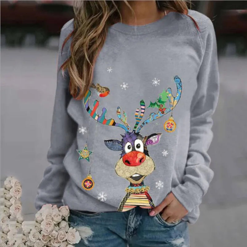 Rudolf Joy Knit – Women’s Christmas Sweater