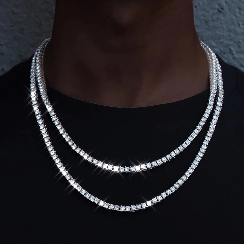 Sterling Vale Tennis Chain