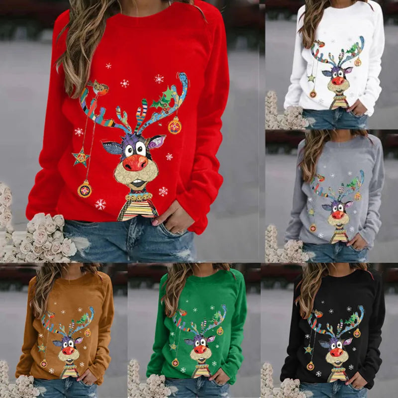 Rudolf Joy Knit – Women’s Christmas Sweater