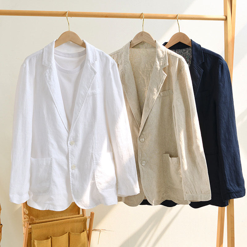 Ferani Tuscan Linen Blazer