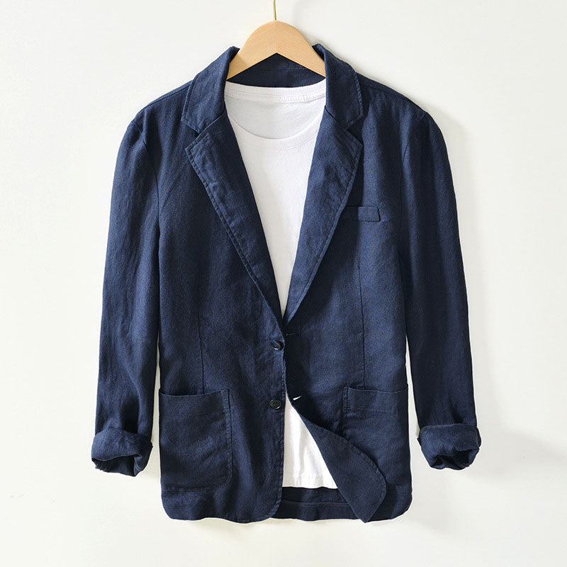 Ferani Tuscan Linen Blazer