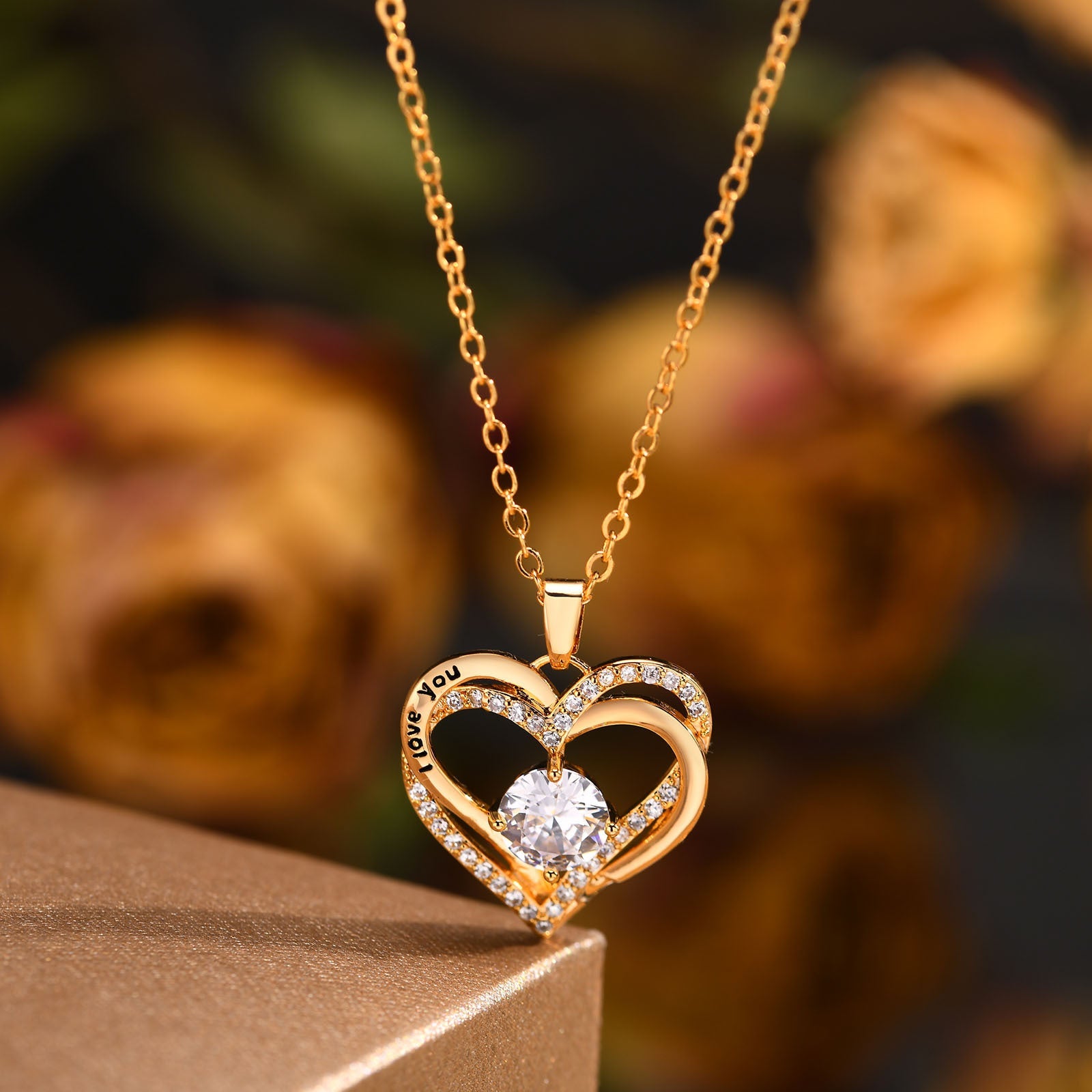 Amelia Eternal Heart Necklace