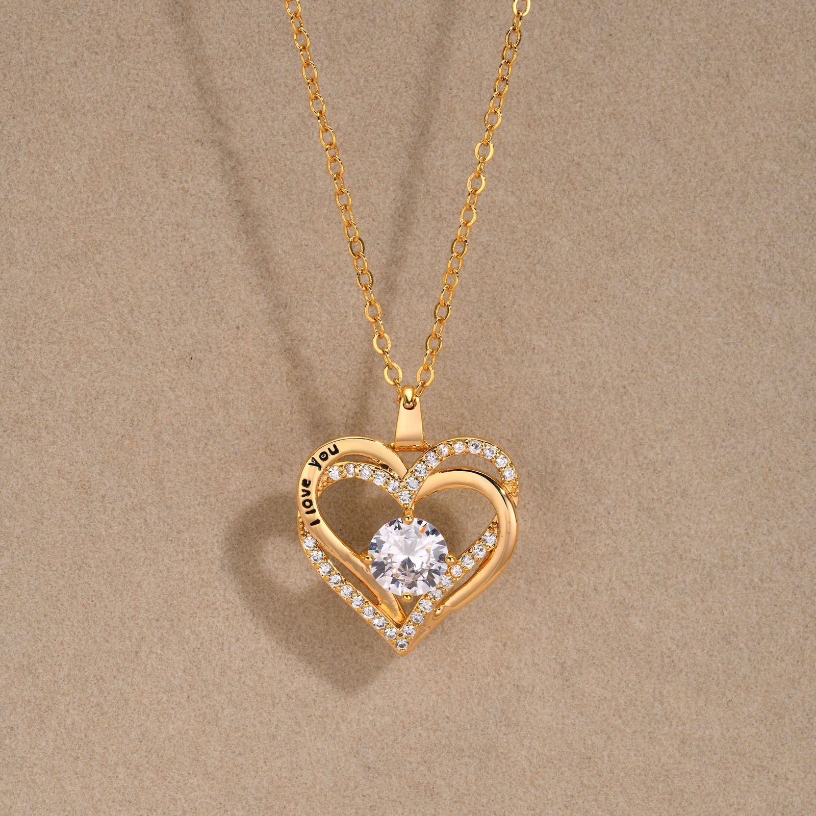 Amelia Eternal Heart Necklace